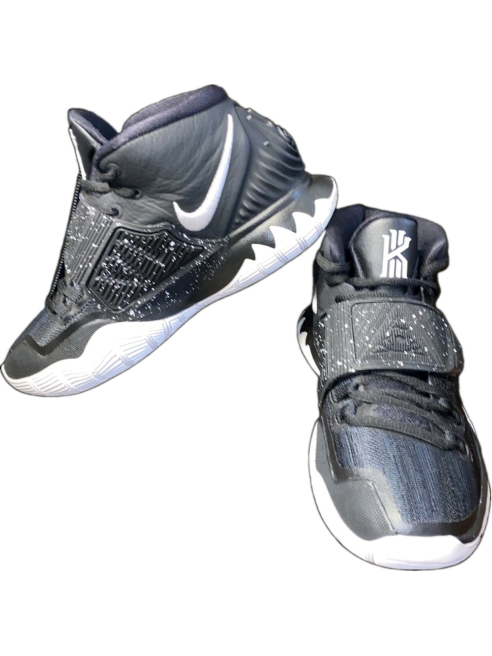 Nike Kyrie 6 Jet Black BQ4630-001 Men's 5.5 Women's 7 Basketball Shoes 2019